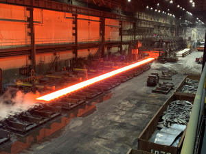 The tour provided the opportunity to gain a better understanding of the milling processes, as well as the supply chain and distribution networks of our vital U.S. steel industry.